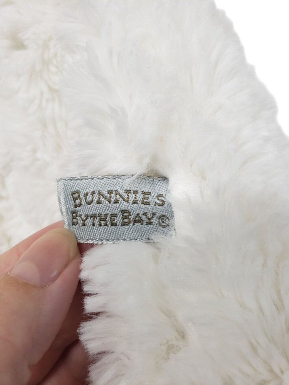 Bunnies by the Bay White Faux Fur Cape Bunny Heads 6-12 Months Give Glad Dreams - Picture 6 of 13